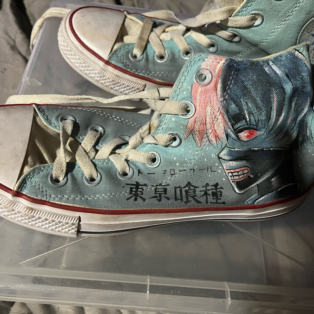 Original Hand Painted Tokyo Ghoul Converse